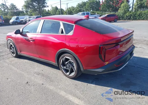 2025 Kia K4 Ex из США, поврежденный, VIN 3KPFU4DE7SE069516